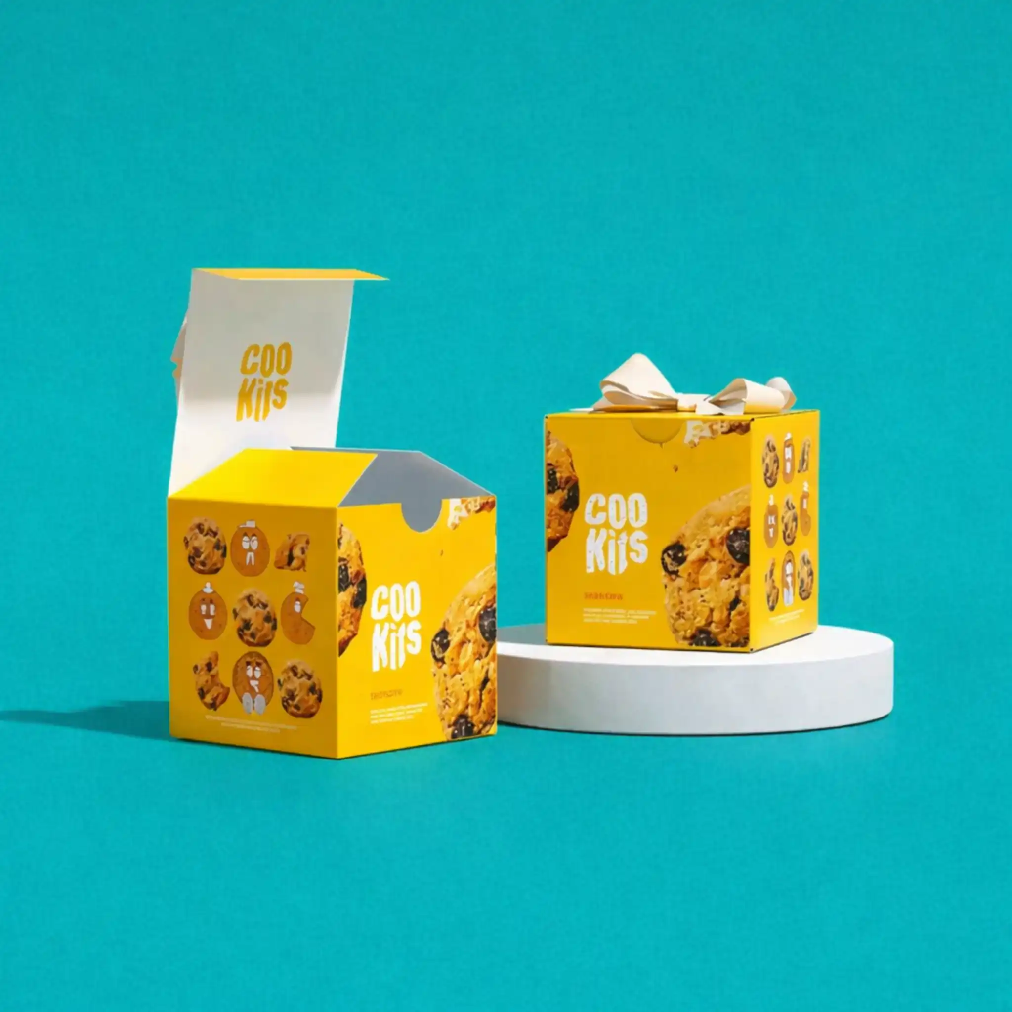 Custom bakery boxes packaging with printed designs