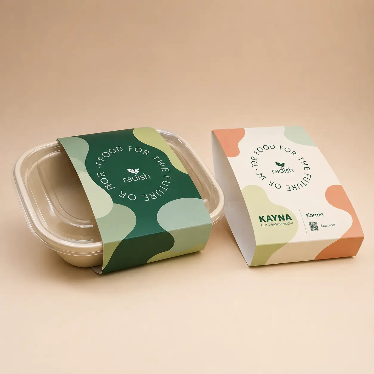 Sustainable custom food boxes
