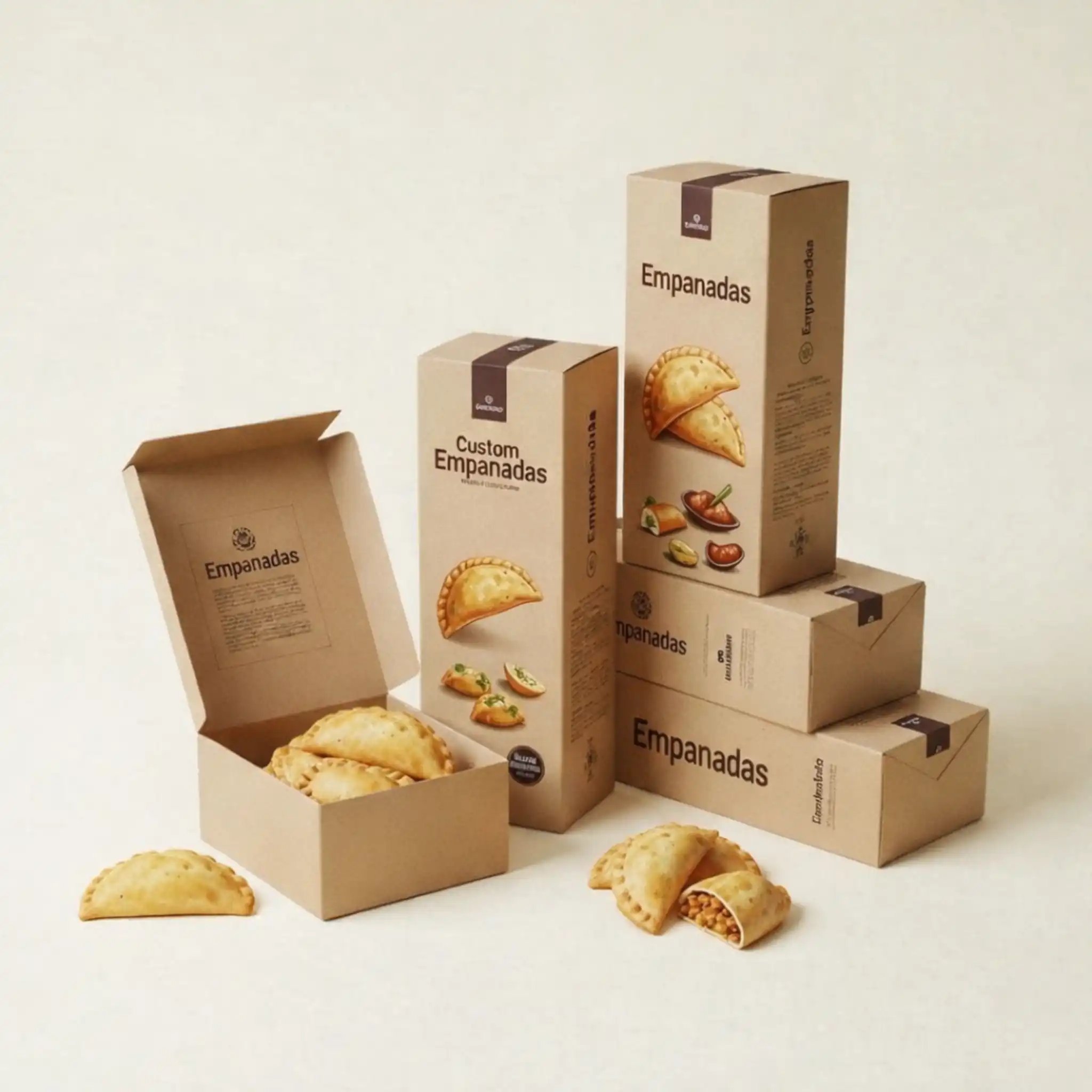 Custom Printed Empanada Boxes