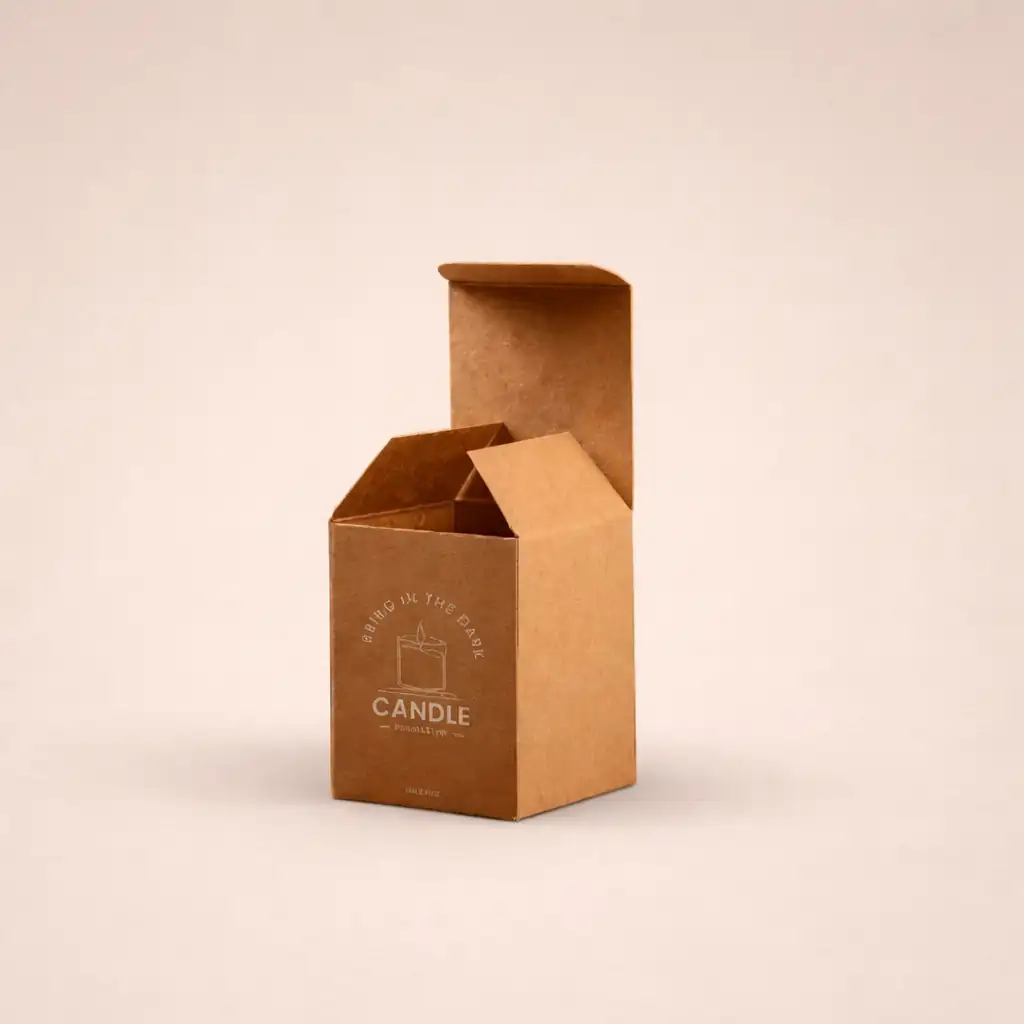 Kraft Candle Boxes