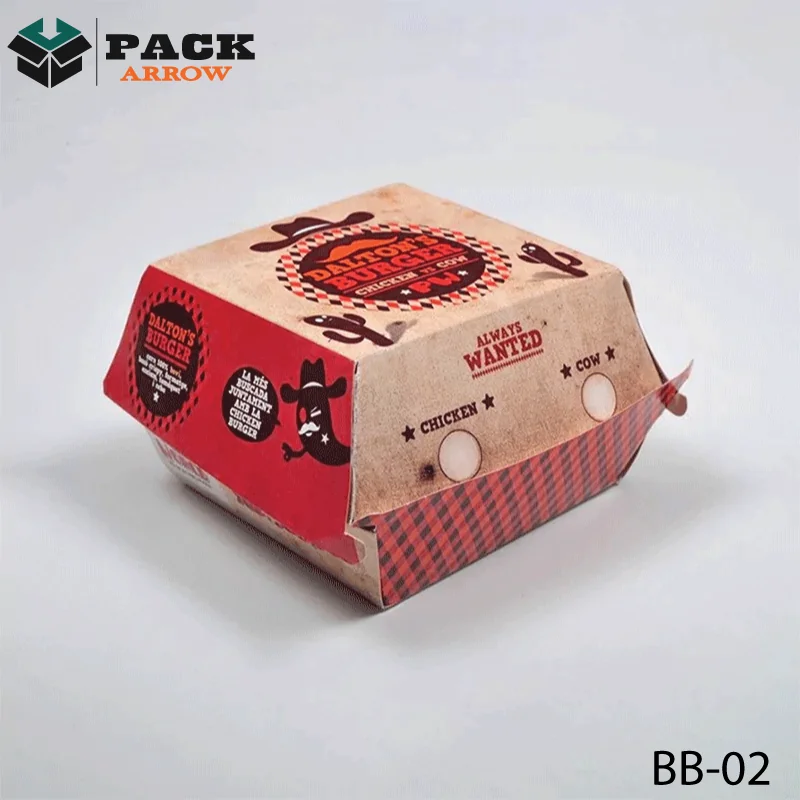 Printed Burger Boxes