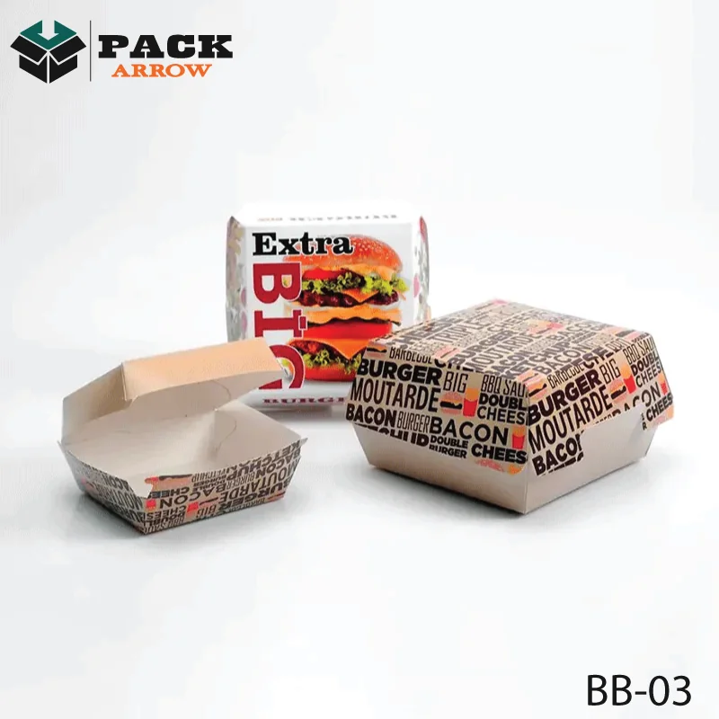 Kraft Burger Boxes