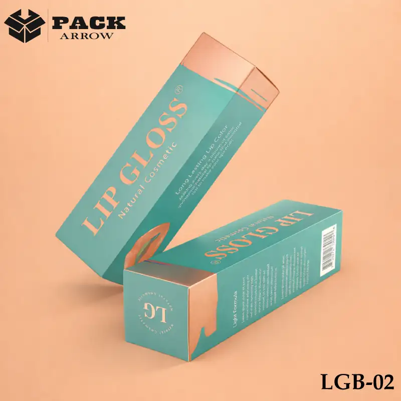Printed Lip Gloss Boxes