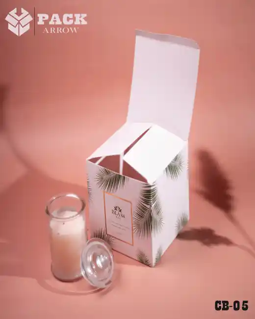 Custom Candle Tuck Top Box