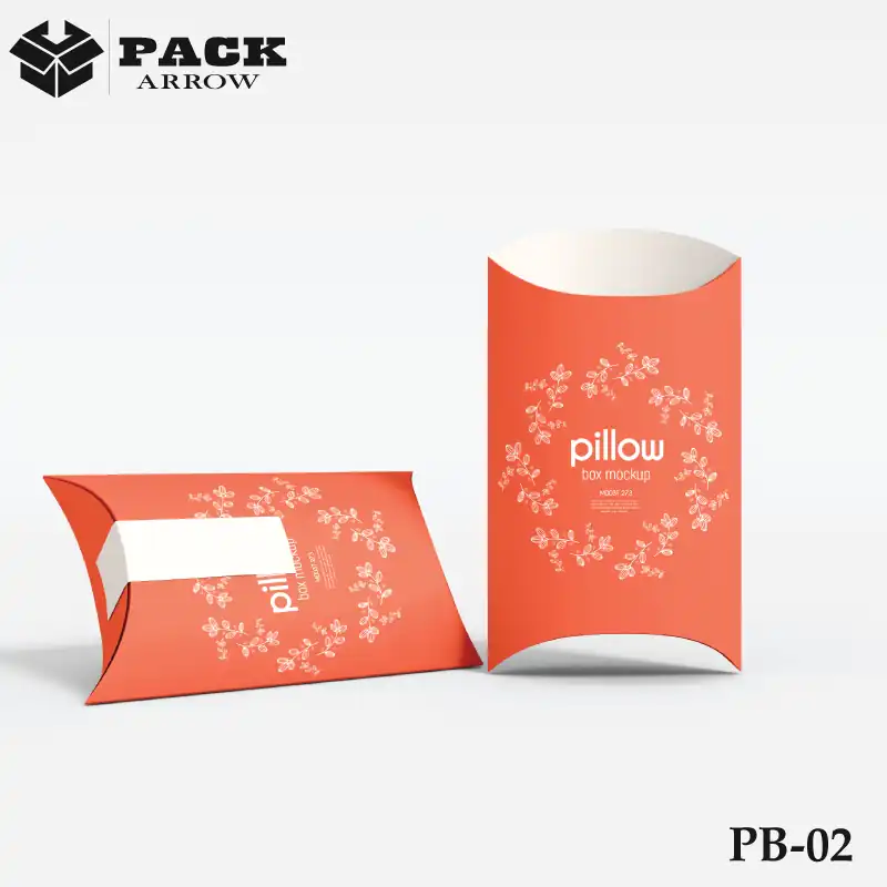Printed pillow box design