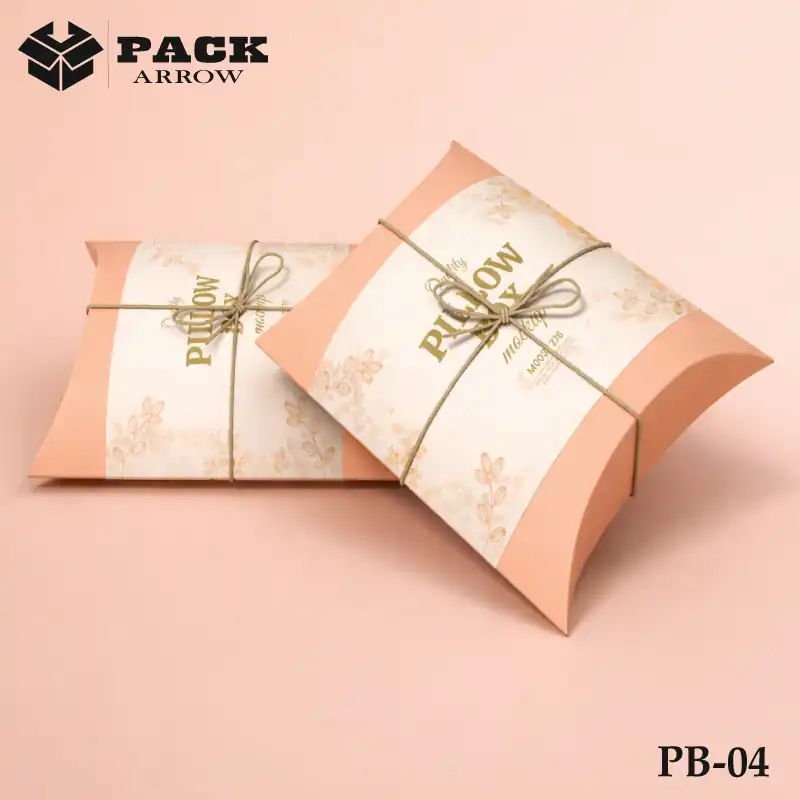 Custom pillow packaging box